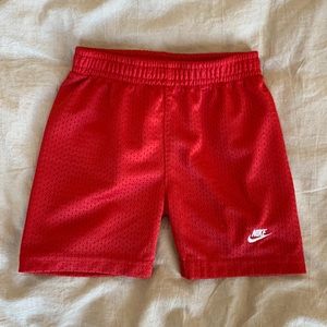 3-6 Mo- Red Nike Athletic Shorts